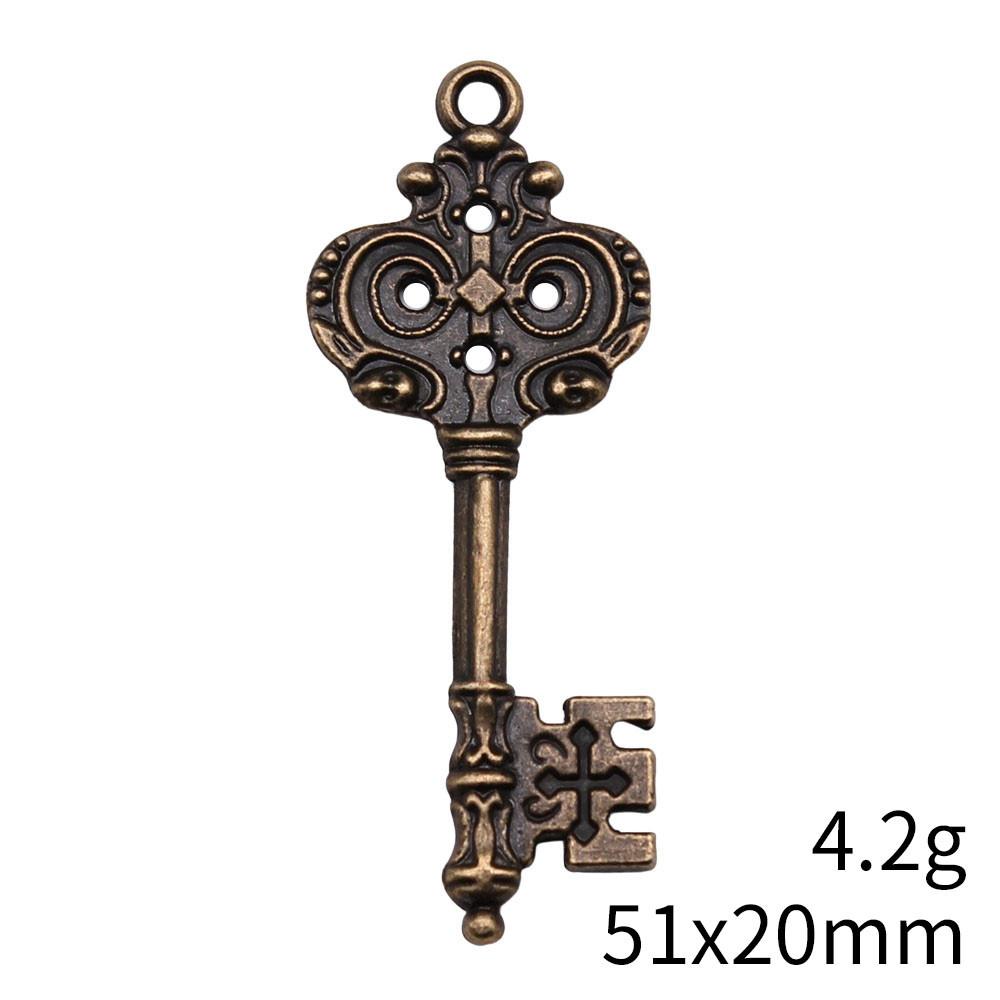 

Подарки для женщин Шарм ожерелье ключевые инструменты Шармы кулон рюкзак кулон A09-4pcs-51x20mm