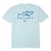 Pelagische Angelbekleidung Outdoor Sonnenschutz Schnelltrocknend Eis Seide Kurzarm Rundhals Hemd T-Shirt Herren