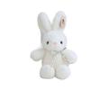 Cute Plush Rabbit Stuffed Animal Toy With Ribbon Bow For Home Decor Office