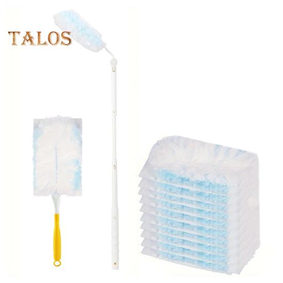 1 Set Expandable Duster Starter Kit 180/360 Duster Kit Handle Washable Mini Cleaning Duster Head Set Ceiling Fan Dust Remover