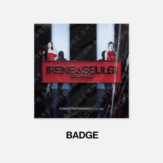 Pre-order 2025 IRENE & SEULGI Concert Tour BALANCE Badge