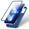 Joyroom 360° Full Coverage Sapphire Blue Case with Tempered Glass for iPhone 13 Pro Max (JR-BP928)