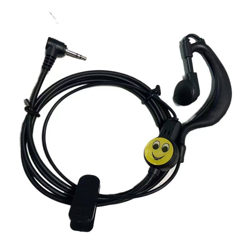 Soft Ear-Hook Earphones for Walkie-Talkies, Telephone Headsets, High-End Ear-Hook Style Small Devices, Compatible with K, Y, and m Connectors
