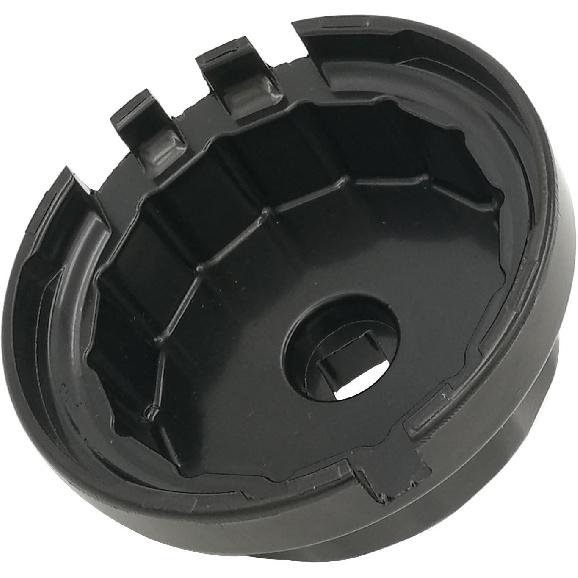 Cup Wrench for Removing Oil Filter Caps, 64mm Flute, Fits 2.5L to 5.7L Engines,