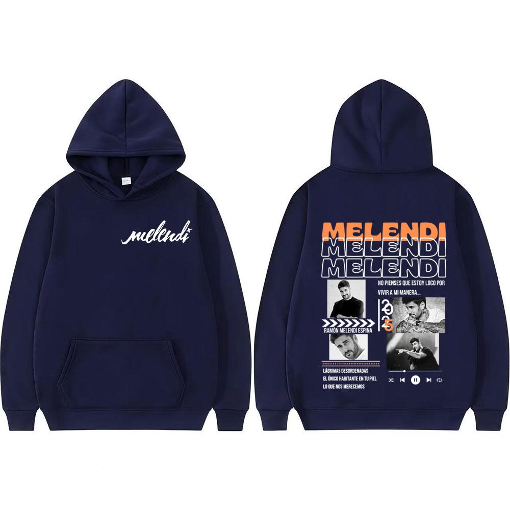 Rapper Quien Es Dei V? Underwater Tour Graphics Hoodie Men's Clothing High Quality Pullover Retro Street Long Sleeve Sweatshirts