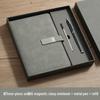 Customized Business Notebook Gift Set with Logo - Premium Cross Diary for Enterprise Office