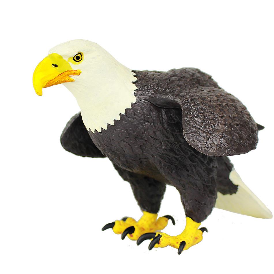 

Моделирование белоголовый орлан птица фигурка модель животного домашний декор миниатюра фей сад украшения аксессуары современное ремесло 1pcs