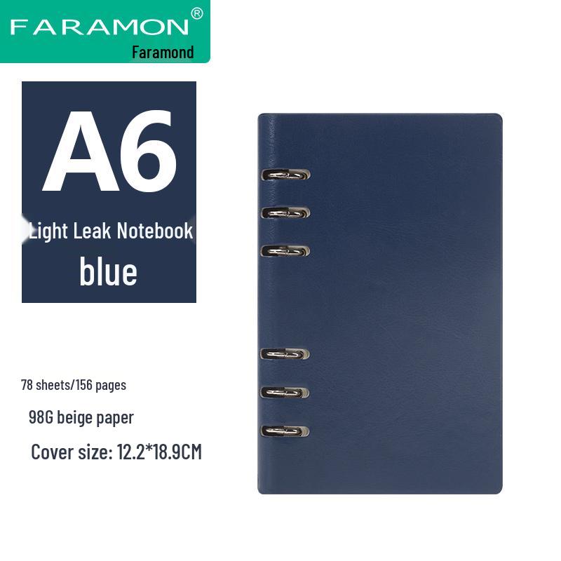 2024 A5 & B5 Loose-Leaf Business Notebook with Removable Ring Binder
