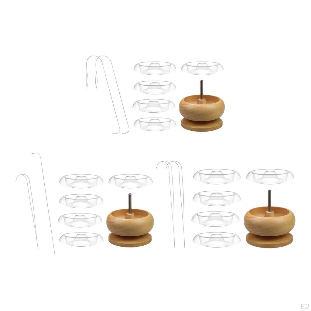 Bead Spinner Bowl Stringing Tool Quickly & Efficiently String Beads Holder Beading