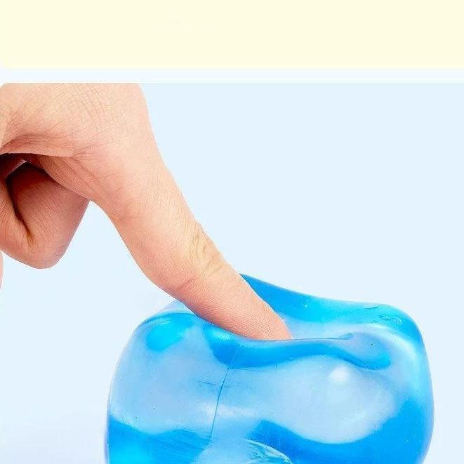 Ice Cube Squishy Toy TPR Jelly Gel Stress Relief