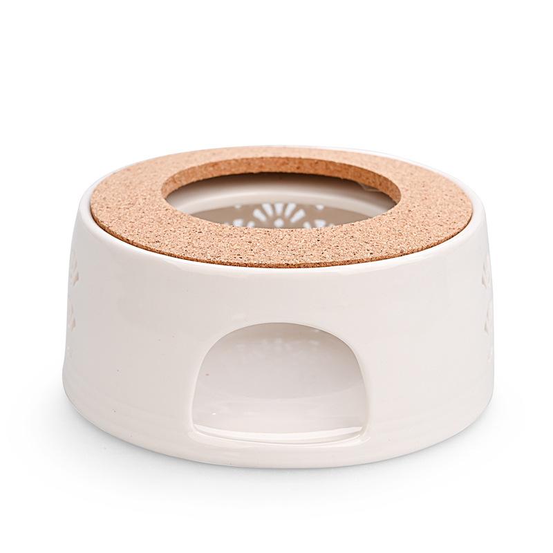 Keramik Teekannenwärmer Halter Basis Teewärmer Isolierung Basis Tee Kaffee Wasserwärmer Kerze Heizung Basis Halter Teegeschirr