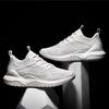 Sneakers men's autumn new breathable fly-woven casual running trendy shoes summer versatile little white shoes mesh dad shoes