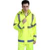 High-Visibility Two-Piece Reflective Rain Suit