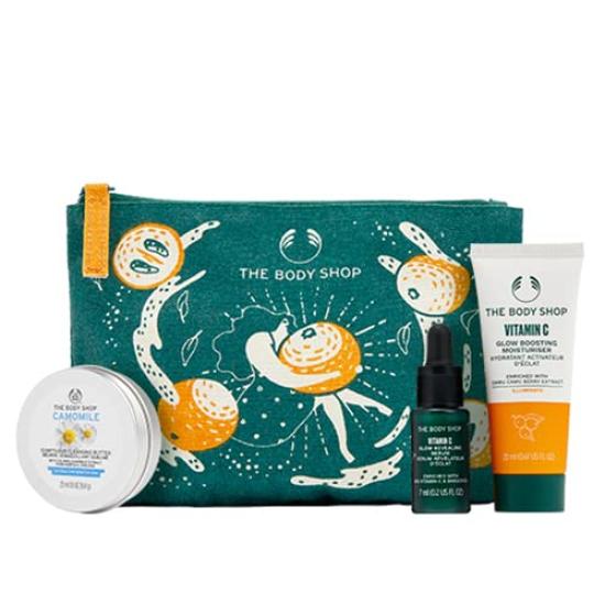 The Body Shop C Glow Trial Kit [Official] [Authentic]