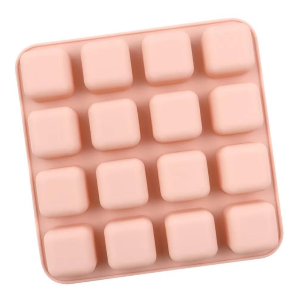 16 Cavity Chocolate Truffles Mold Square Shape Gummy Making Mold New Baking Moulds  Snacks DIY