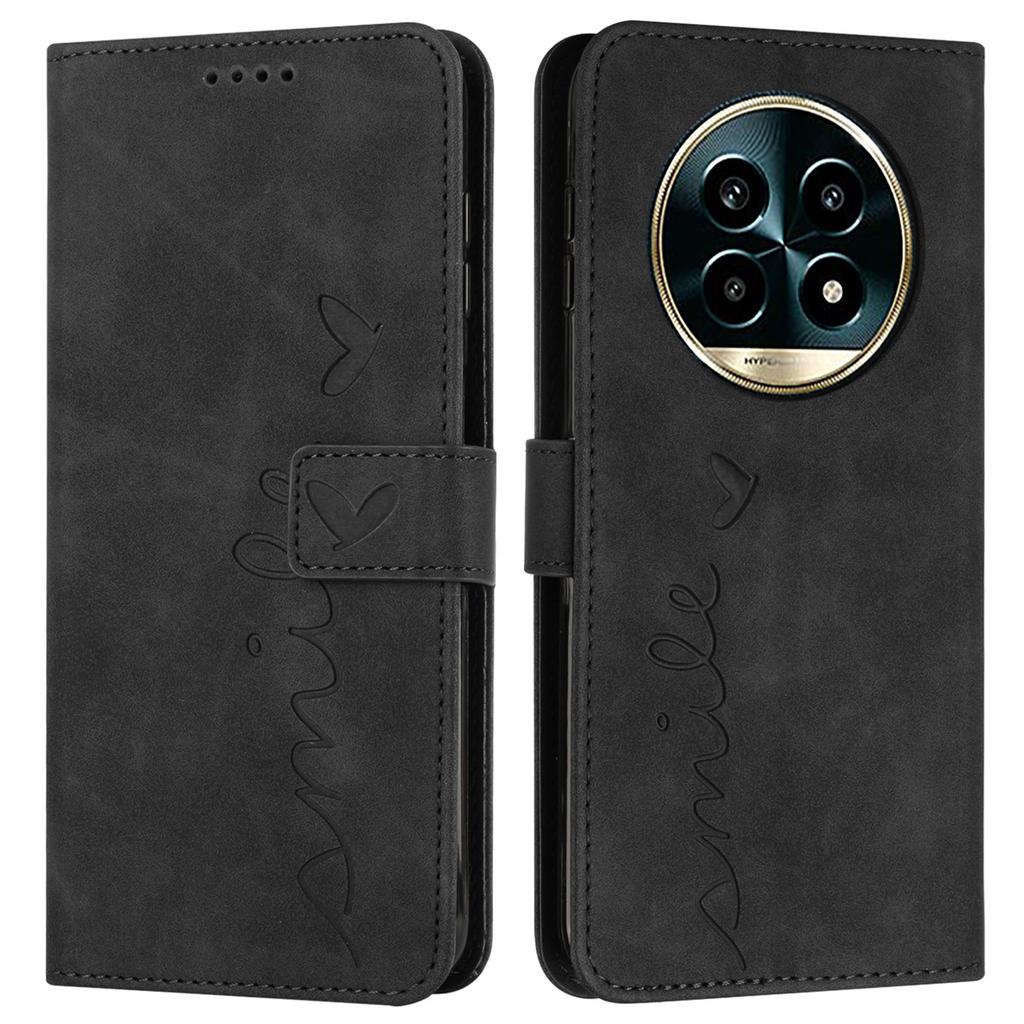 For Realme 13 Pro 5G (Global)/13 Pro+ 5G (Global) Case Viewing Stand PU Leather Phone Cover Imprinted Pattern