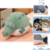 Round And Plump River Puffer Crocodile Plush Toy Sleep Pillow Stuffed Animal Doll