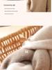 High Neck Cashmere Wool Raglan Sleeve Loose Sweater, 2025 Autumn/Winter Collection