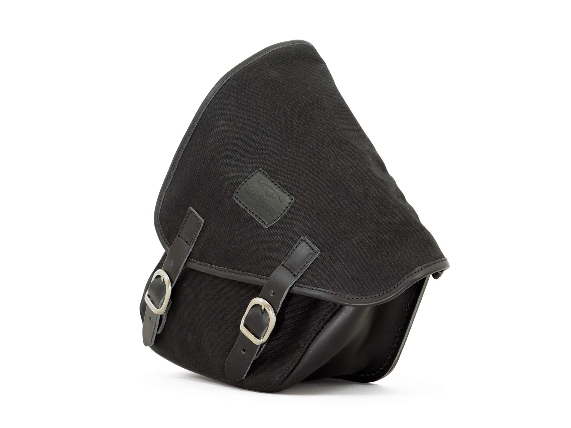 

LONGRIDE Single Side Swing Arm Bag Harley Softail CUS275WBLA (Waxed Cotton)