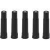 5 Pack Screw-on Valve Cap Stem Extension Extender Adapter + 5 Pack Universal Stem Covers Tire Valve Caps for Auto Car Wheel Bike Truck Motorcycle SUV