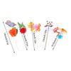 50 stuks Diverse Versiering Papieren Paraplu Cocktail Parasols Drank Fruit Taart Topper Decoratie Verjaardagsfeestje DIY Huisbenodigdheden