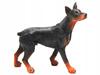 Elegancka Figurka Psa Dobermana