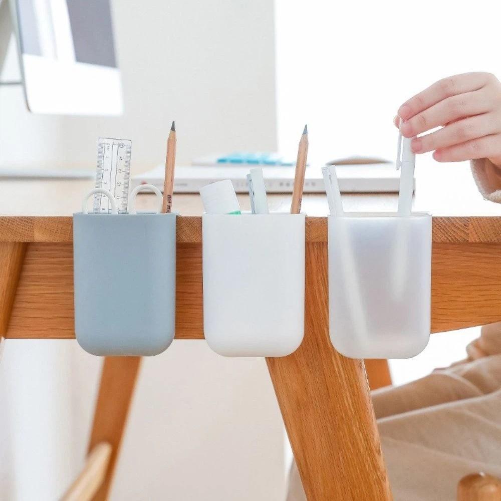 Large Capacity Space Saving Pen Container Paste Pencil Box Hangable Pencil Box Desktop Storage Box