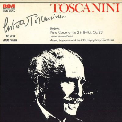 LP deska VLADIMIR HOROWITZ ARTURO TOSCANINI Brahms Klavírní koncert č. 2 SRA8023 RCA RED SEAL 1973 Japonsko Klasická Použitá