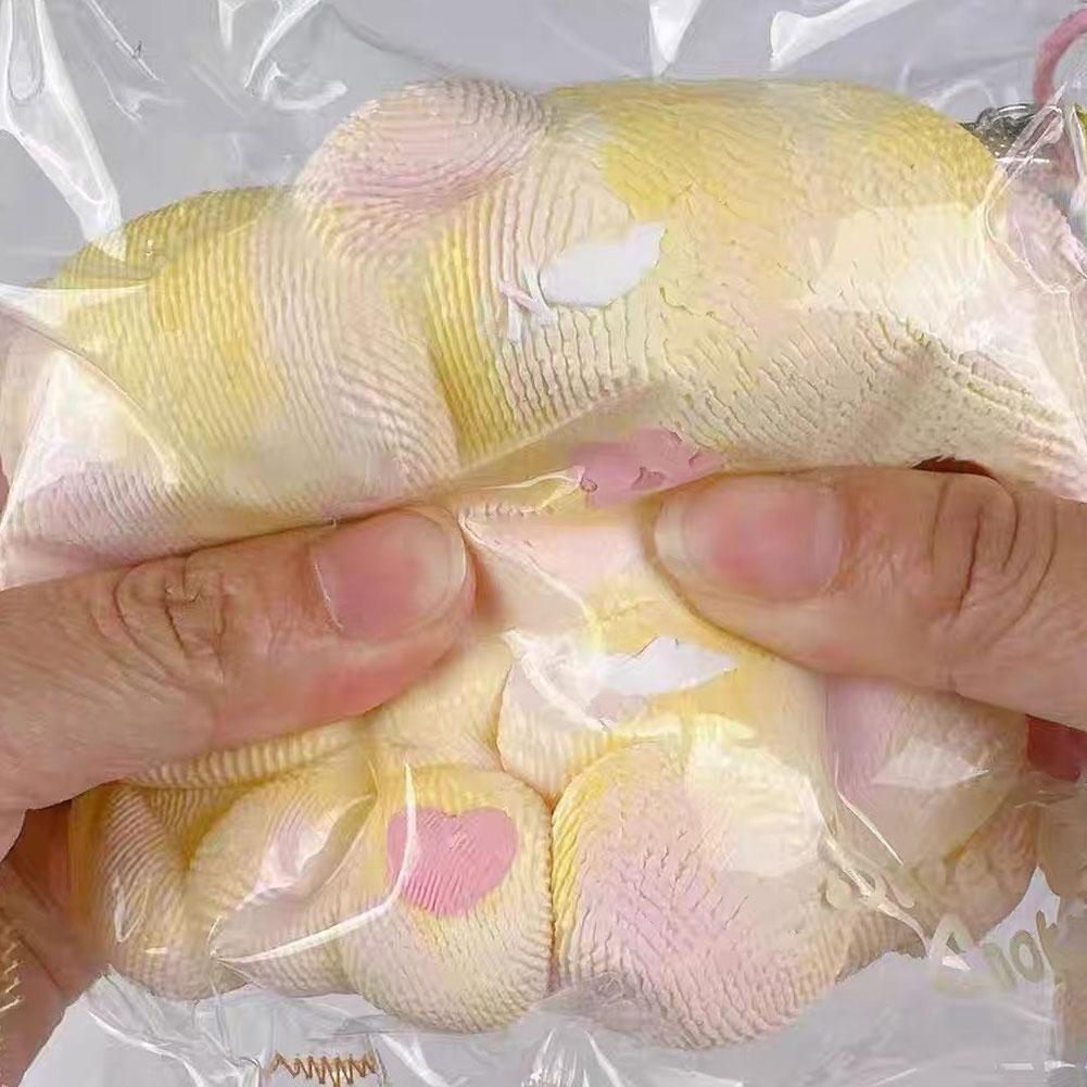 Lustige Spielzeuge Niedliche Stressabbau-Spielzeuge Geschenk Für Mädchen Schreibtischdekoration Tragbar Weiche Dekompressionsspielzeuge F5D7