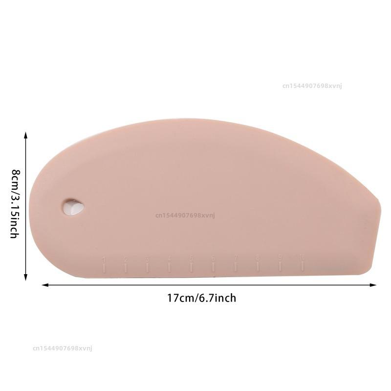 Flexible Silicone Bowl Scraper Pastry Best Bench For Cakes Kitchen Aid Food For Dish Pan Dough Tools