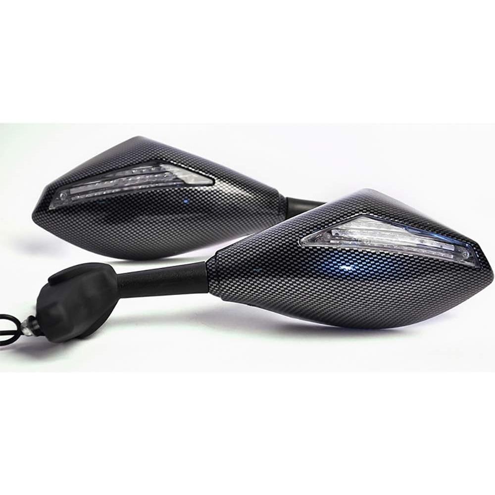 Ongmeil MotoRcycle ReaRview MiRRoR Led TuRn Signal GsxR Gsx R 600 750 1000 1100