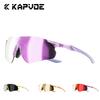 Lunettes de soleil Kapvoe Légères pour la course à pied Femmes Hommes Lunettes de cyclisme Lunettes de vélo UV400 Lunettes de sport pour vélo Lunettes de VTT Sportives 2026