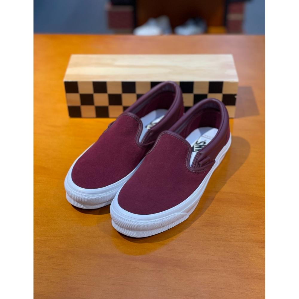 

Vans Унисекс кроссовки Og Classic Slip On бордовые Vn0a32qnprt burgundy/230