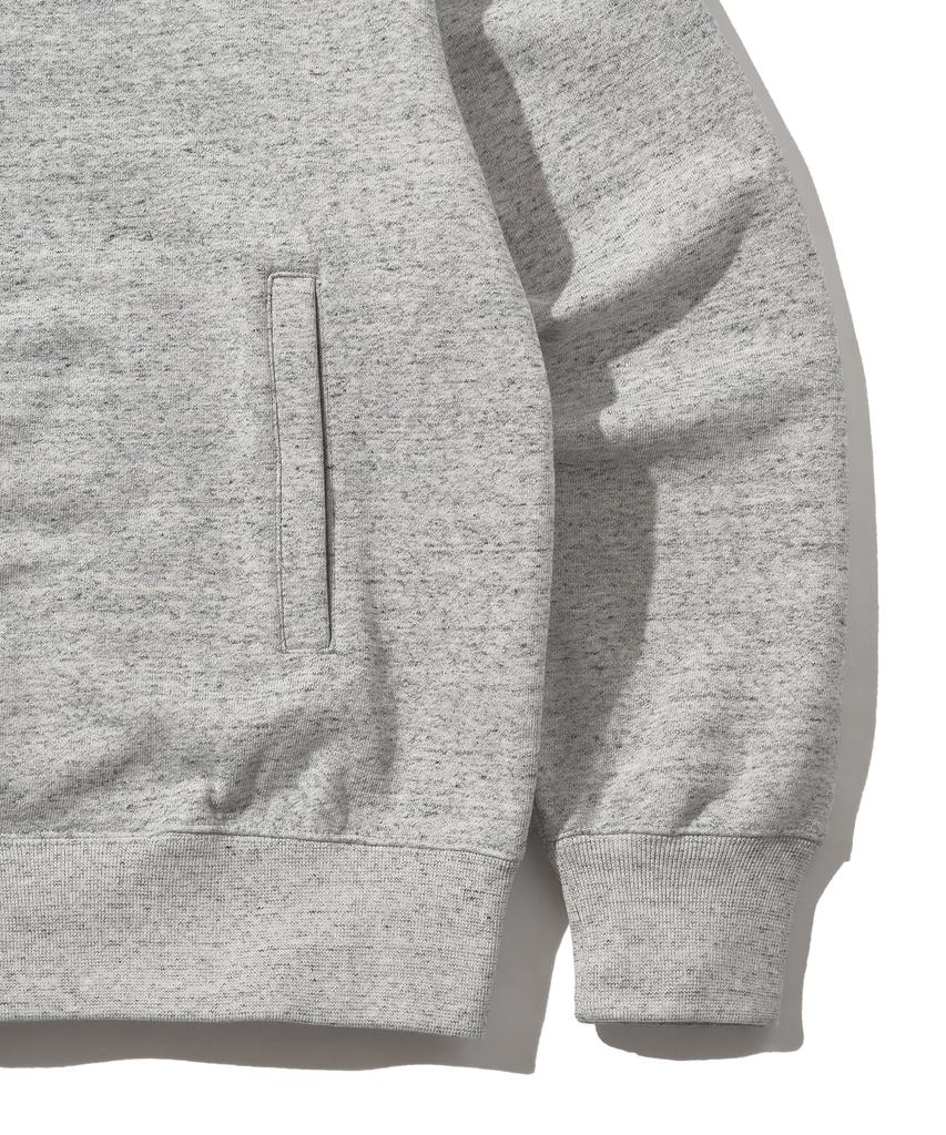 DISCUS ATHLETIC Usafa Heavyweight Zip-Up Hoodie Heather Grey
