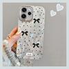 Applicable to opporeno15pro mobile phone case anti-drop belt hanging chain OPPOreno15 niche set polka dot bow