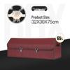Leather Car Trunk Storage Box with Logo - Multifunctional Folding Organizer