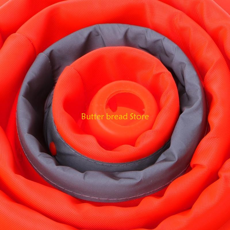 W89C 42cm Folding Road Safety Warning Sign Cone Reflective Tape CN