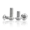 ISO7380 Extended Round Head Bolts - 304 Stainless Steel, M1.6-M16 Sizes