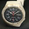 GENUINE VINTAGE SEIKO 5 AUTOMATIC 7019A JAPAN MENS BLACK DIAL WATCH a702413-5 R124-a702413