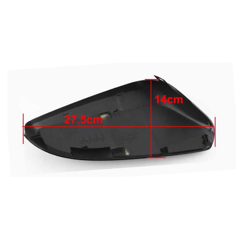 87616-0Q500 For Hyundai Elantra HD MD accent 2011 2012-2016 Mirror cover mirror housing without lamp type black