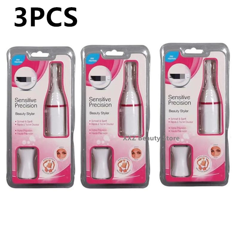 1/2/3/5PCS 5 in 1 Electric Epilator Painless Trimmer For Eyebrow Body Bikini Facial Hair Removal Hair Shaver Multifunction
