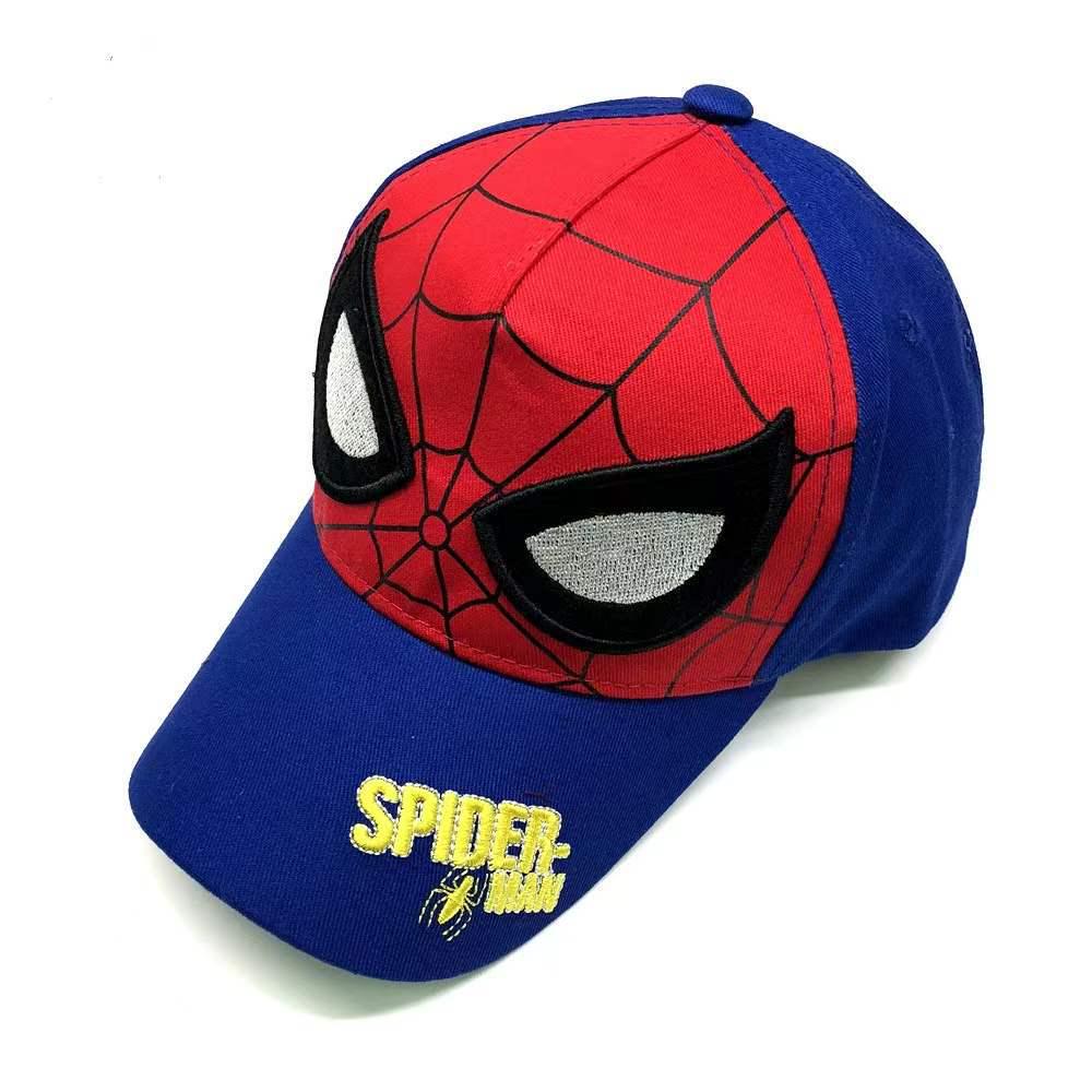 Children's Cartoon Spider Embroidered Baseball Cap: Spring & Autumn Design