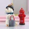 Resin Cartoon Dog Fire Hydrant Garden Statue With Creative Design For Gift And Business Promotions