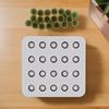 Queen Cage Silicone Tools 20 Hole Non-Stick Wax Cell Mold Heat Resistant Non Stick Stabilization Manual Beekeeping Tools for