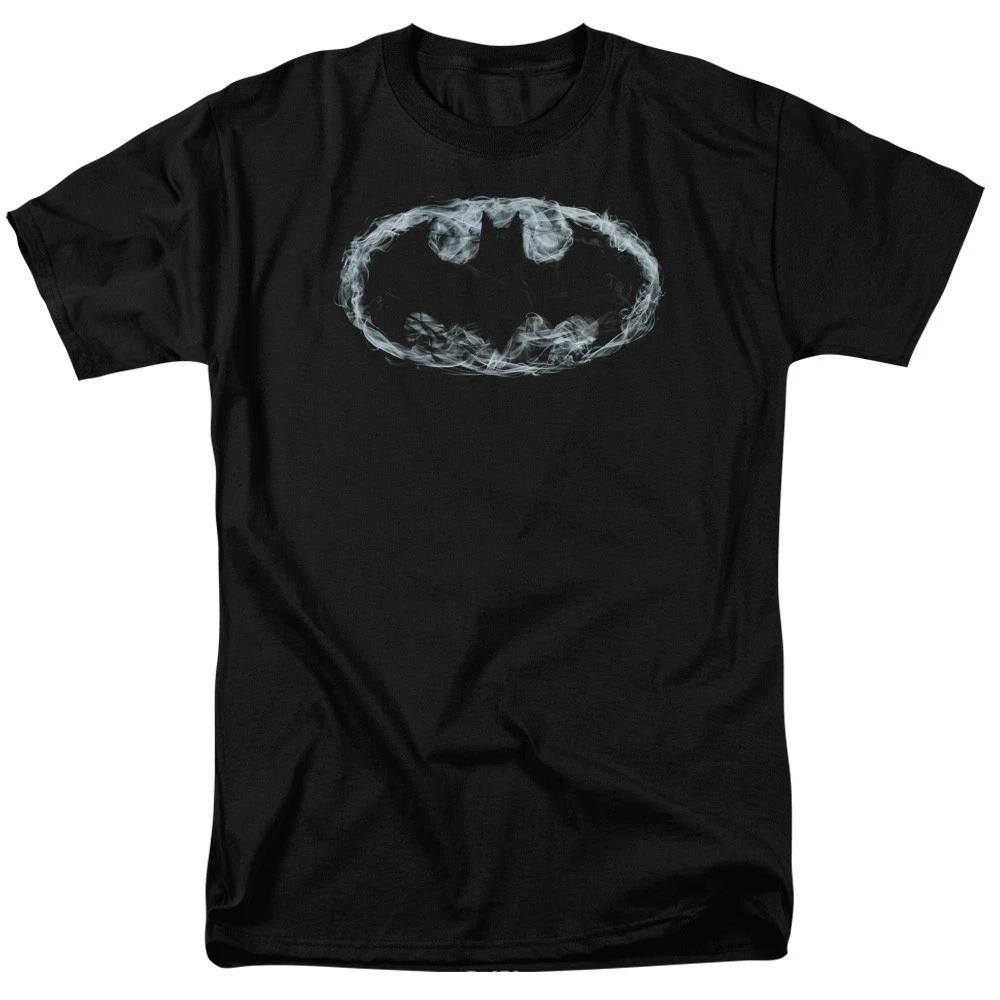 DC Comics - Batman - Smoke Signal - Unisex Short Sleeve Children s T-shirt - Black 110