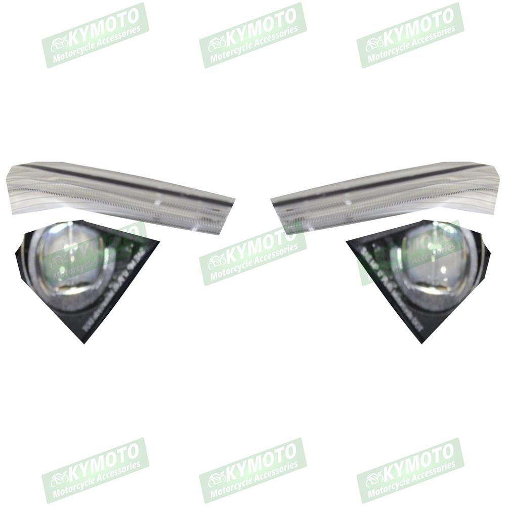 For V2-17 V2 2017 2018 2019 Racing Motorcycle Decorative Decals Track Version Headlight Stickers Headlight Protective Film