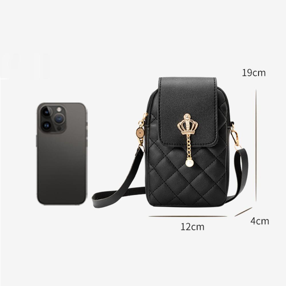 PU Leather Crossbody Phone Purse Single Shoulder Ladies Crossbody Bag Women Mini Bag  Ladies