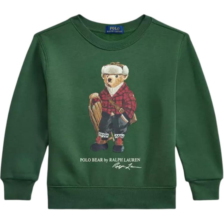 Polo Ralph Lauren Свитшот FW25 С круглым вырезом Вязаный пуловер Детский Детские свитшоты 323981261-001 L