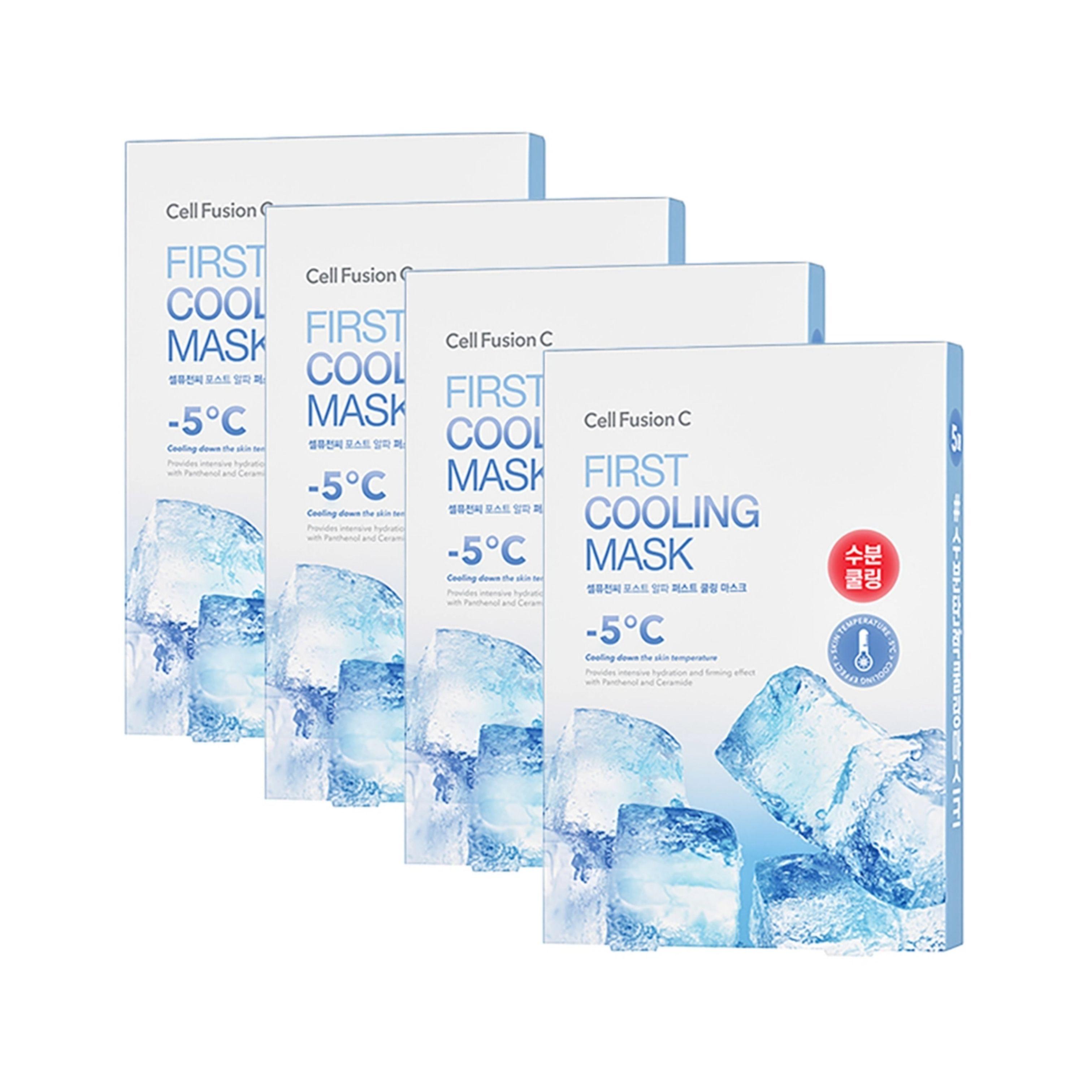 Cell fusion C First Cooling Mask 5ct x 4