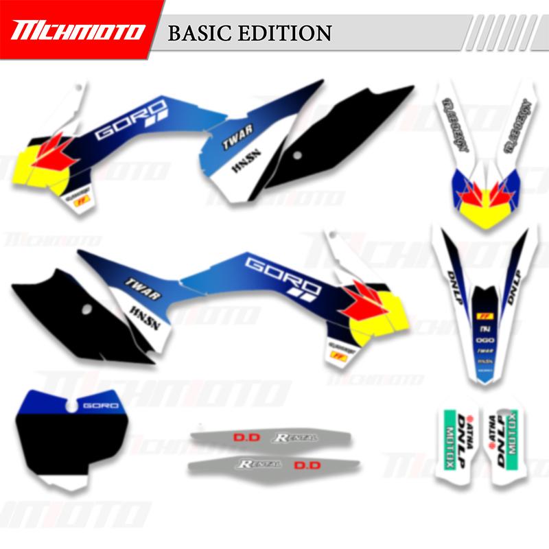 MCHMFG For KTM SX SXF XC XCF 2013 2014 2015 EXC XCW 2014 2015 2016 Motorcycle Graphics Decals Stickers Kits  Number Name